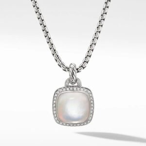 C8C962DE-1113-BE06-0E65-2134EB387D2B.jpg Albion® Pendant with Rock Crystal and Diamonds