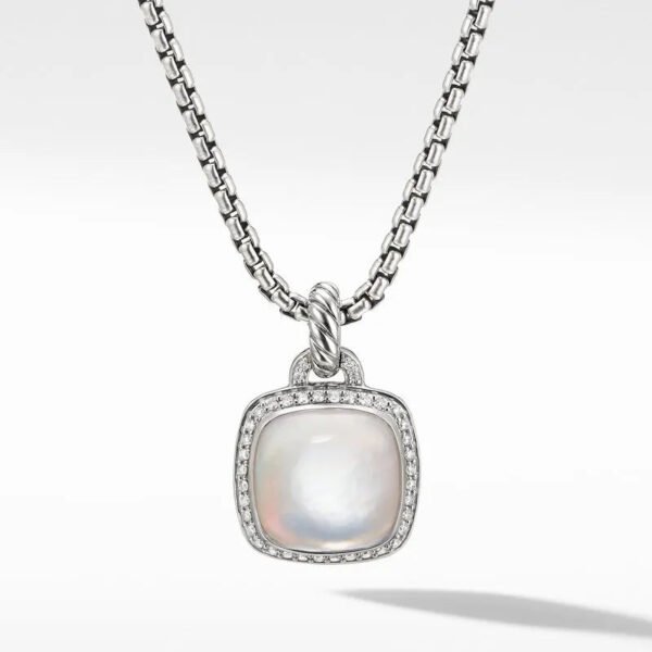 C8C962DE-1113-BE06-0E65-2134EB387D2B.jpg Albion® Pendant with Rock Crystal and Diamonds