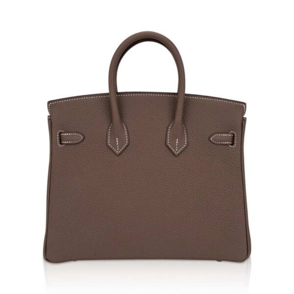 Birkin 25 Bag Etoupe Togo Leather with Gold Hardware