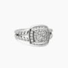 CFD38DD9-79BB-3A9B-6445-B9FF77DBA04D.jpg Petite Albion® Ring Sterling Silver with Pavé Diamonds - 6