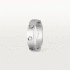 LOVE WEDDING BAND, 1 DIAMOND