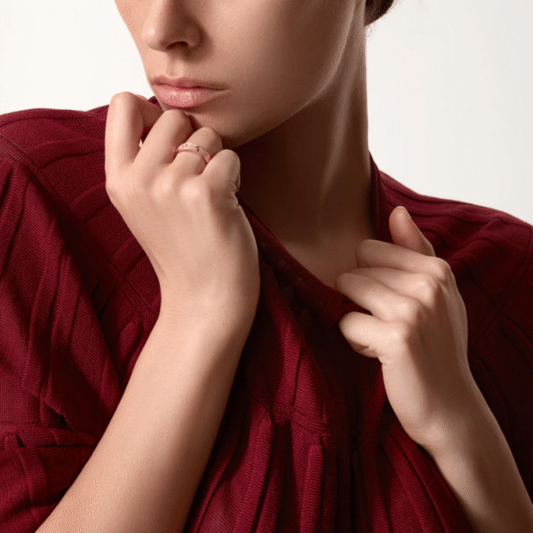 LOVE WEDDING BAND, DIAMOND-PAVED