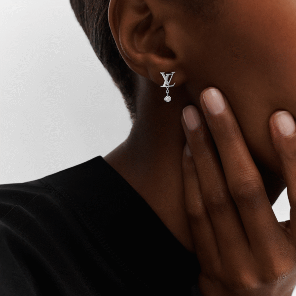 DD62D853-FEAB-753F-7EB2-457B8C9F5681.png Idylle Blossom Ear Stud, White Gold And Diamond - Per Unit