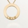 LOVE NECKLACE, 3 DIAMONDS