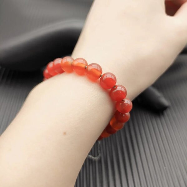 8MM Stretch Rock Crystal Bracelet