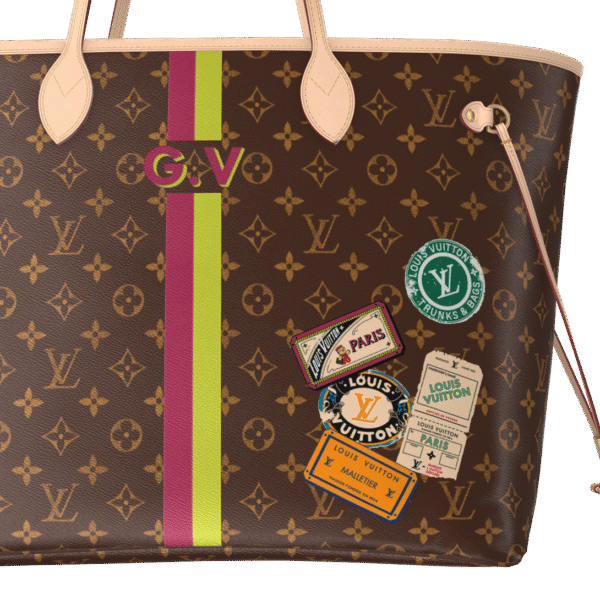 Neverfull GM Mon Monogram Personalisable P01923