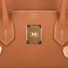 Birkin 30 Sellier Bag Gold Veau Graine Monsieur Laiton Limited Edition