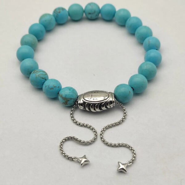 8MM Stretch Rock Crystal Bracelet