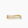 E65EBD2F-618F-D483-A3B0-43104154B15B.jpg Pavé Crossover Ring 18K Yellow Gold with Diamonds, 6mm - 6