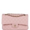 E841EC83-5D5C-502B-7D88-809A54EF9A67.jpg Medium Classic Double Flap Bag Light Pink Caviar Light Gold Hardware