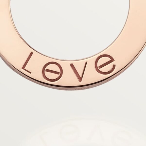 LOVE NECKLACE, 3 DIAMONDS