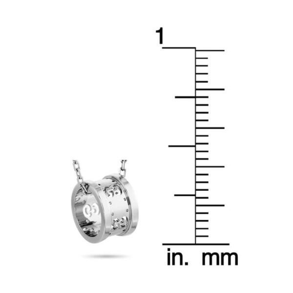 E8E47206-B01E-83AF-3B07-FBCA031BB984.jpg Icon Twirl 18 Karat White Gold Pendant Necklace