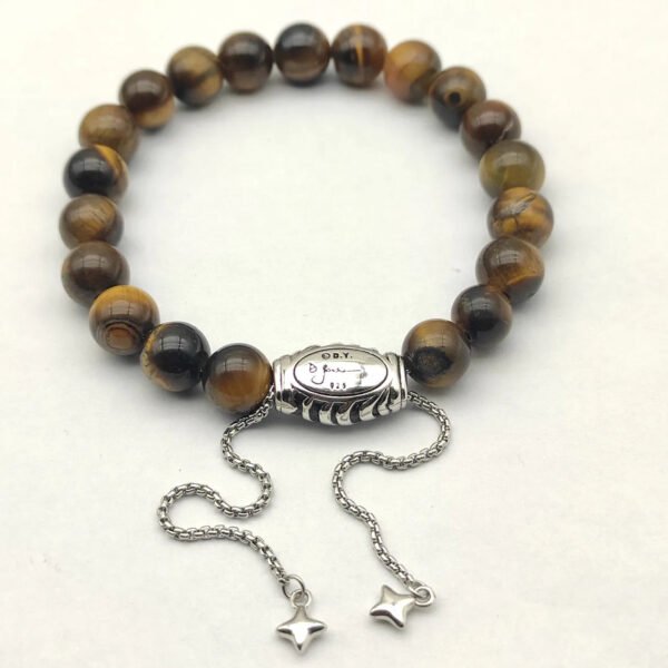 8MM Stretch Rock Crystal Bracelet