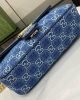 Gucci marmont 26 cm blue denim