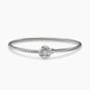 EC61E649-61B0-718A-234F-3B62FA78075D.jpg Infinity Bracelet Sterling Silver with Diamonds, 3mm - 17cm