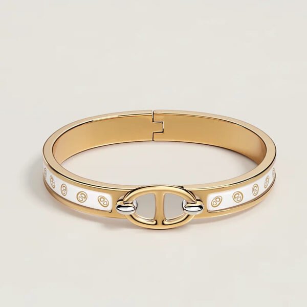 ED06D3AE-4E6C-3AC1-18E1-AB865A110FB7.jpg Hermes Mini Clic Chaine d'Ancre Maillon bracelet