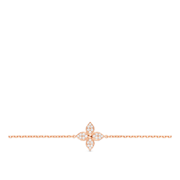 F1D8D24A-00D7-59C4-D54A-3C61A1157C68.png Star Blossom Bracelet, Pink Gold And Diamonds