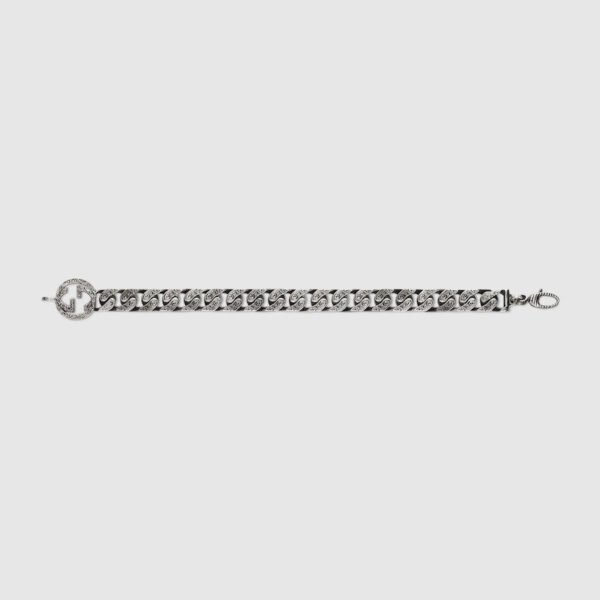 F496D4CA-139F-9B15-8D15-E5564CD1E0D7.jpg INTERLOCKING CHAIN BRACELET IN SILVER
