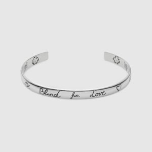 BLIND FOR LOVE' BRACELET IN SILVER