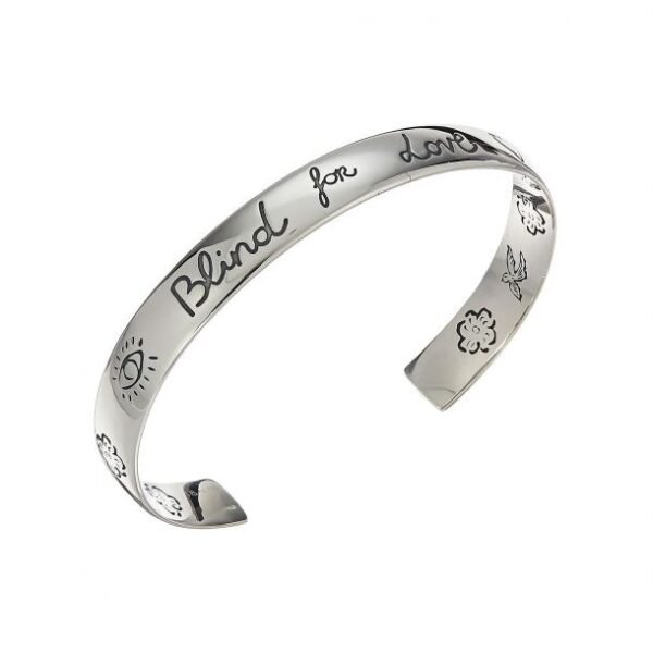 Blind For Love Cuff Bracelet, 9mm