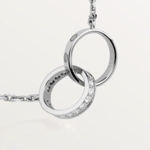 LOVE NECKLACE, DIAMONDS