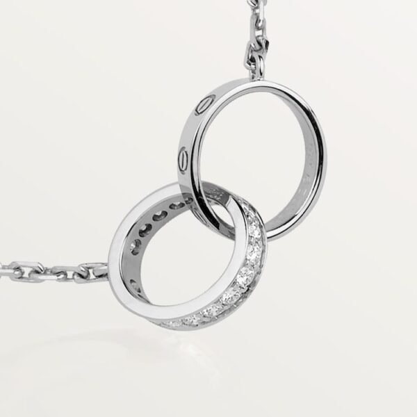 LOVE NECKLACE, DIAMONDS