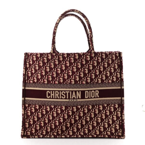 020d43befad7771b437682e62971ab19.jpg Oblique Large Book Tote Burgundy Multicolor