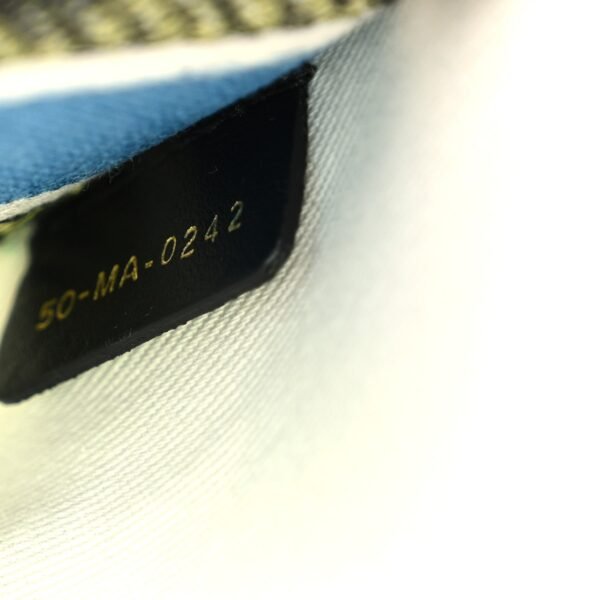 Canvas D-Constellation Embroidered Medium Lady D-Lite Latte Multicolor