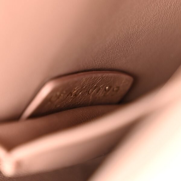 0829612392b35d7ca720b813db0db440.jpg Smooth Calfskin Micro 30 Montaigne Flap Bag Pale Pink