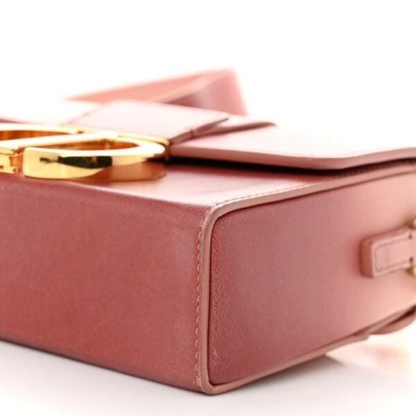 Gradient Smooth Calfskin Gradient 30 Montaigne Box Bag Rose Multicolor