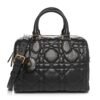 Calfskin Macrocannage Groove 25 Bag Black