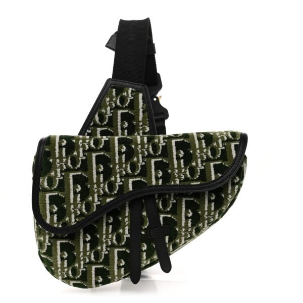 0f91945f15974ac2e1bae6b38d0927b6.jpg Velvet Oblique Mens Saddle Bag Black Green