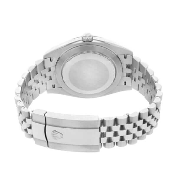 126334SSJ-unitedluxury-silver-dial-back.jpg Rolex Datejust 126334 “Blue Dial Fluted Jubilee” Supreme Copy 1:1