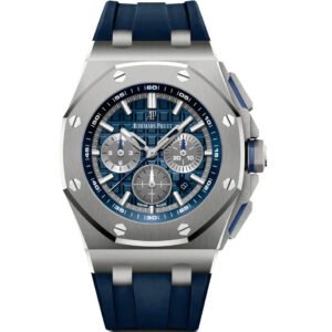 Audemars Piguet Royal Oak Offshore Selfwinding Chronograph Blue, Silver 26480TI.OO.A027CA.01