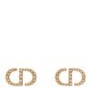 1b1c19971fe59842861dc77b823e6899.jpg Crystal Petit CD Stud Earrings Gold