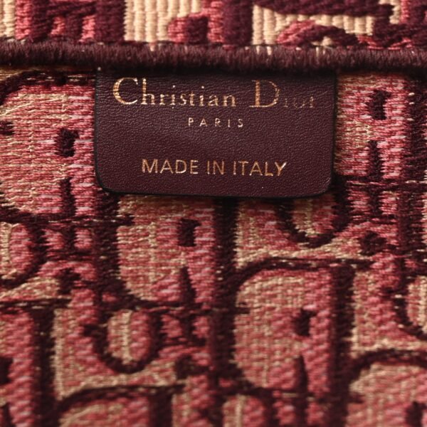 1c607e68b08e2dd5bc6906bf07a43fe5.jpg Oblique Large Book Tote Burgundy Multicolor