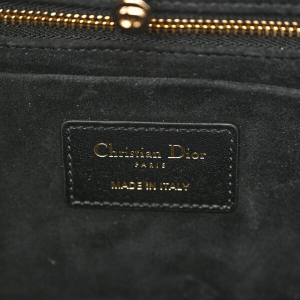 Calfskin Cannage Small The Lady 95.22 Black