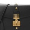 1e73b96b994ddb97e61decf822380498.jpg Calfskin Studded Square Dioraddict Flap Black