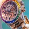 Rolex 2025 Daytona 126595RBOW Pave Dial 40mm