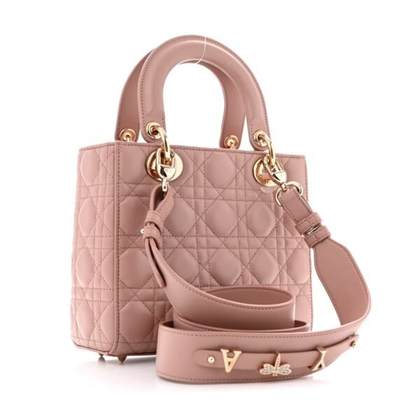 227ac64ff139ba6fbe2a321ec822ef9d.jpg Lambskin Cannage Small My ABCDior Lady Dior Fard