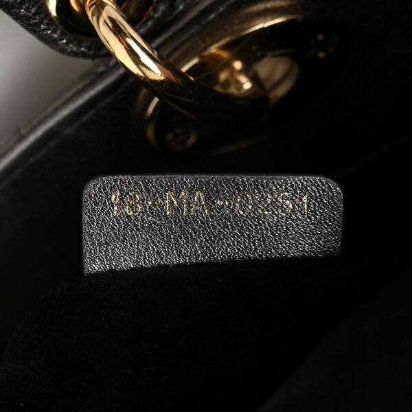 24592f4dd05e1f256a8a6f170d234aa2.jpg Lambskin Cannage Small My ABCDior Lady Dior Metallic Grey