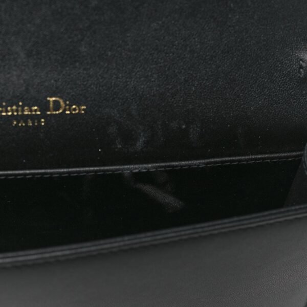 Lambskin Cannage Lady Dior Pouch Black