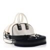2762c6cbaf4942e831d351089cfd3eb6.jpg Calfskin Small Dior Vibe Zip Bowling Bag White