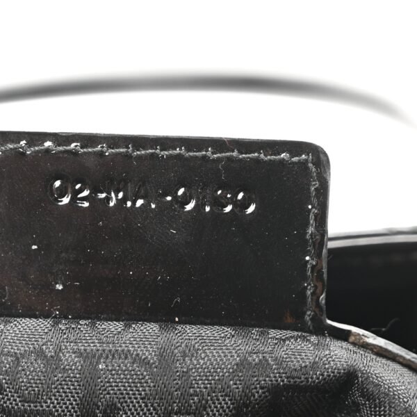 Patent Cannage Medium Lady Dior Black