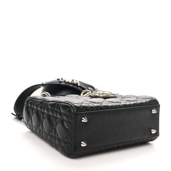 Lambskin Cannage Small My ABCDior Lady Dior Black