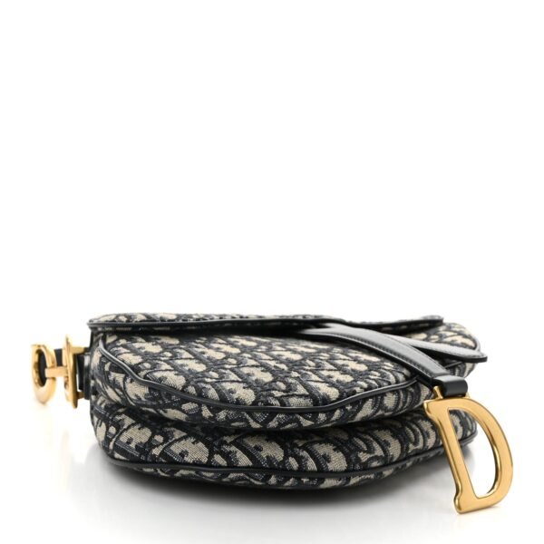 Oblique Saddle Bag Blue