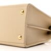 2ae71860d4a188aa5e8ff9600c33905b.jpg Grained Calfskin Medium St. Honore Tote Beige