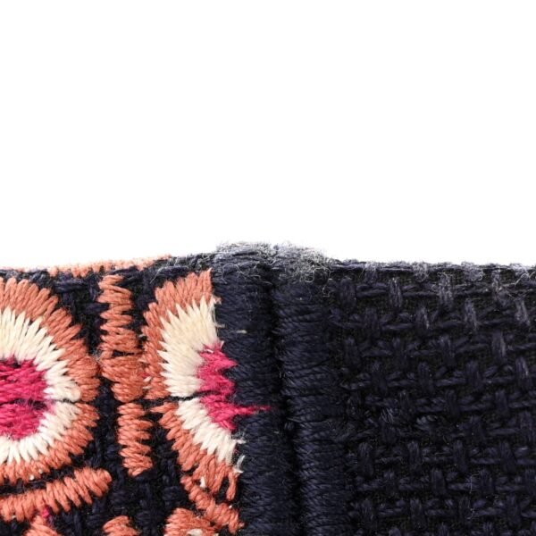 Canvas Embroidered Large Dior Animals Tiger Book Tote Deep Blue Fuchsia