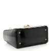 2eb0ce5529b796eed23b47fc5037c6e1-1.jpg Patent Cannage Medium Lady Dior Black