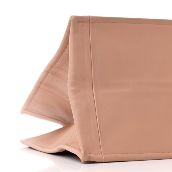 34d30ac065152557246ec1fe633a83c6.jpg Calfskin Embossed Large Book Tote Rose de Vents